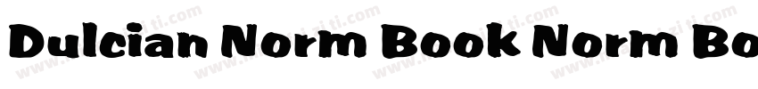 Dulcian Norm Book Norm Book字体转换